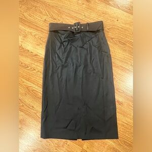 Midi skirt with belt- SZ 10